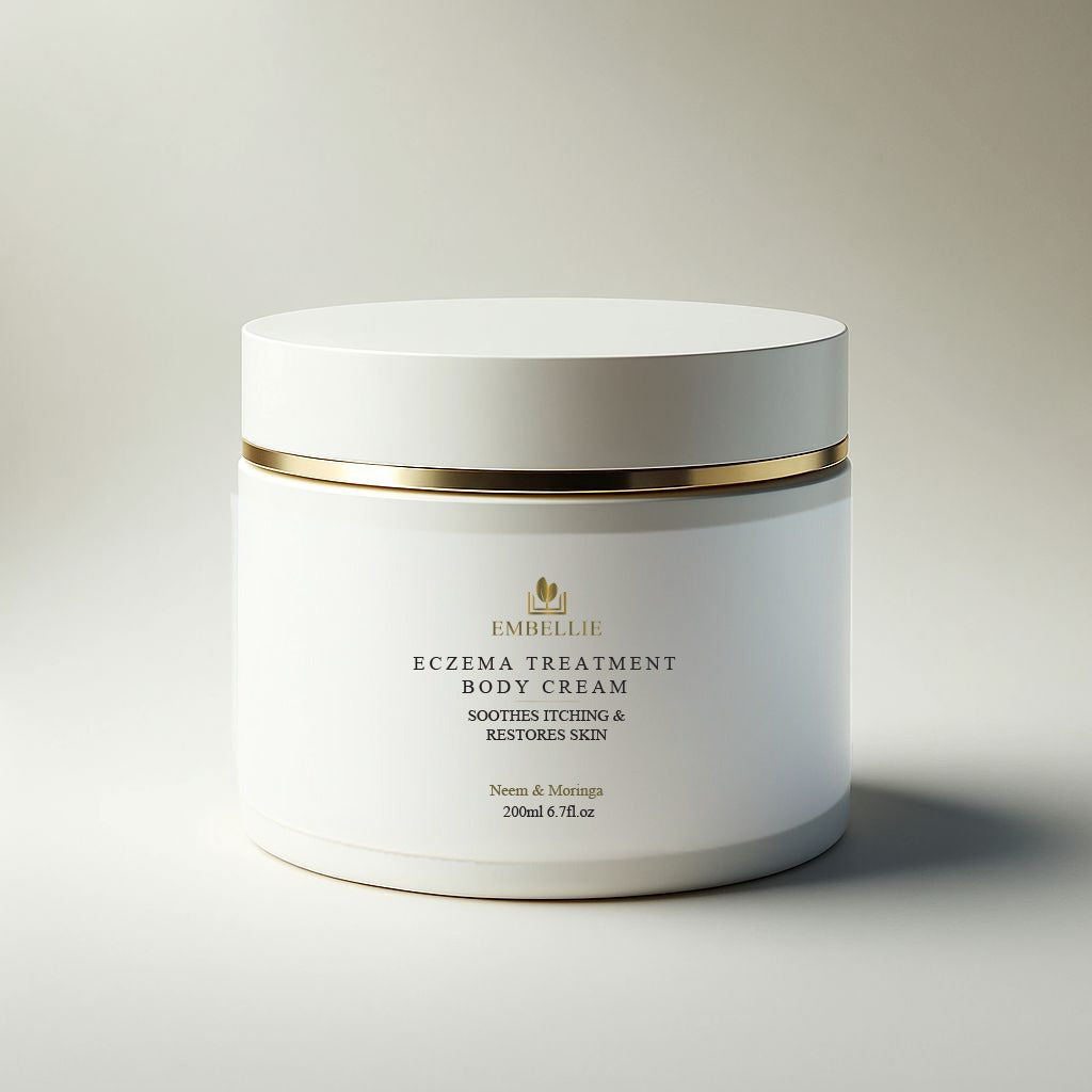 Eczema & Rash Treatment Cream With Neem and Moringa, Face And Body Cream