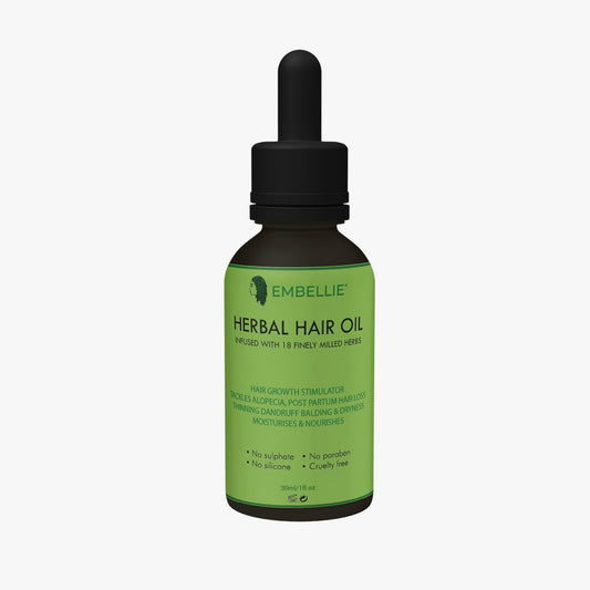 Herbal hair growth oil