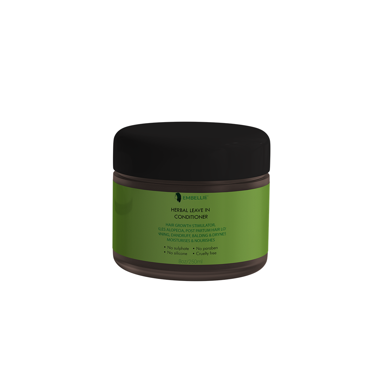 Herbal leave in conditioner with hemp oil