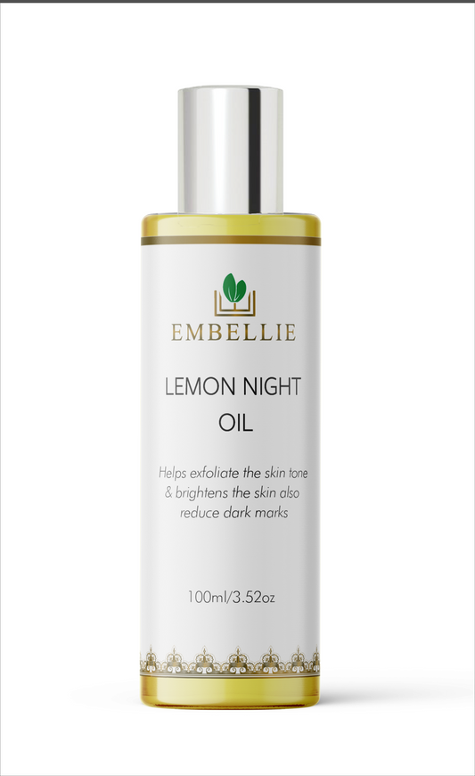 Lemon Night Oil | Brightening Oil | Toning Oil | Natural Moisturiser